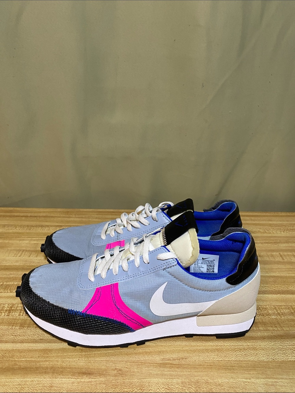 Nike Daybreak Type SE Light Armory Blue RipStop Shoes  CU1756-402 Mens 8.5